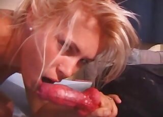 Amateur wife shares pure home alone zoophilia in restless scenes