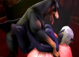 Awesome compilation of 3D zoophile fucking with fictional hoes